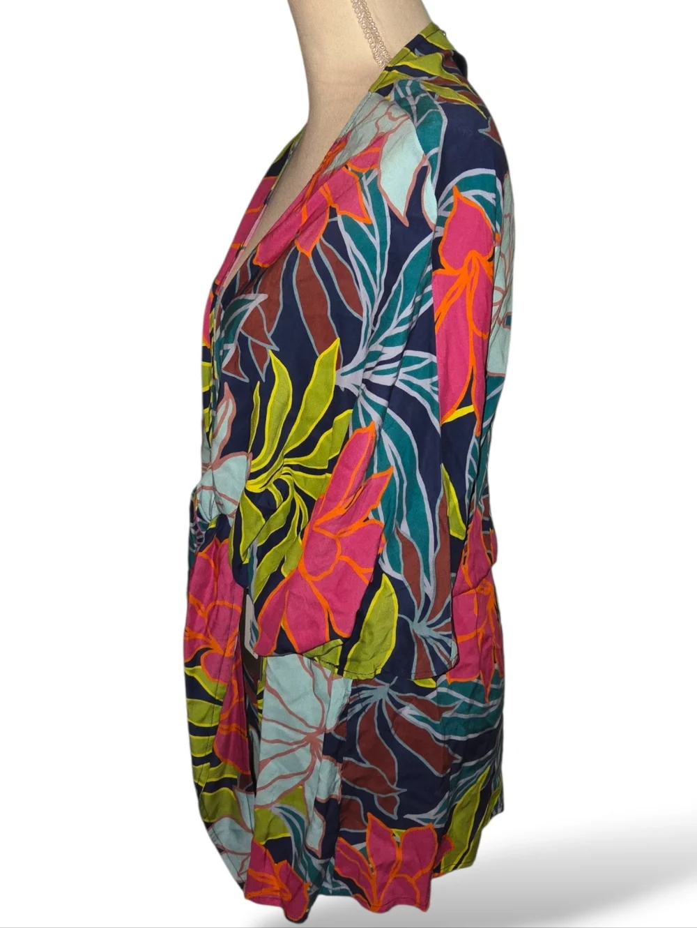 Vince Camuto Floral Romper/Cover-up